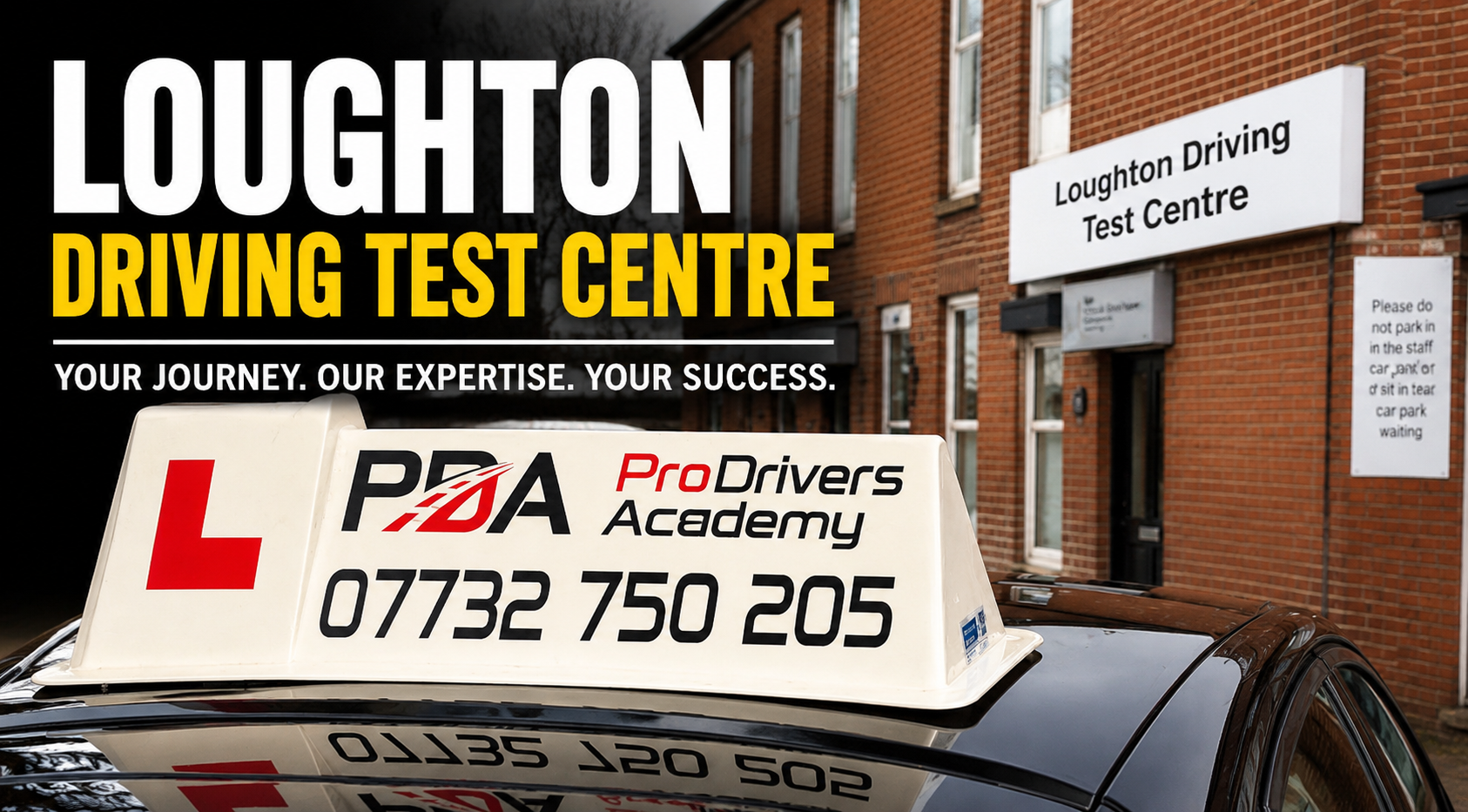 Pro Drivers Academy driving lesson vehicle near Loughton Driving Test Centre.