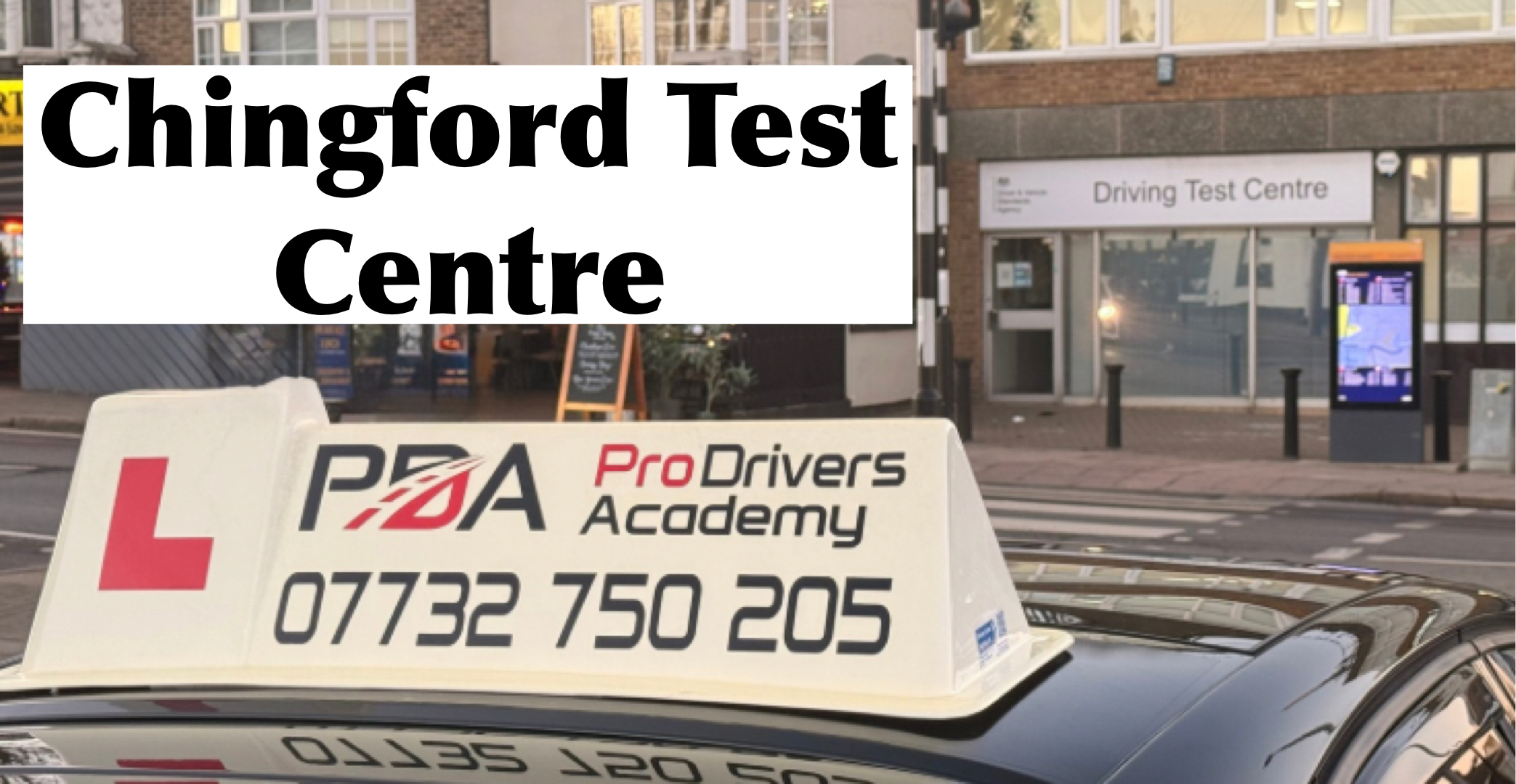 driving test centre and learner driver box of pro drivers academy