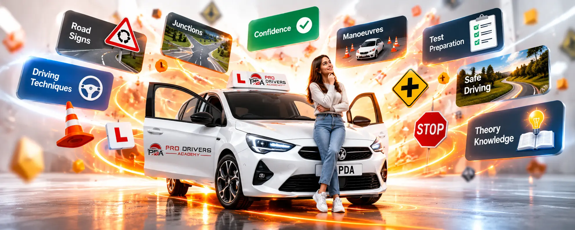 pro drivers academy car and teaching information